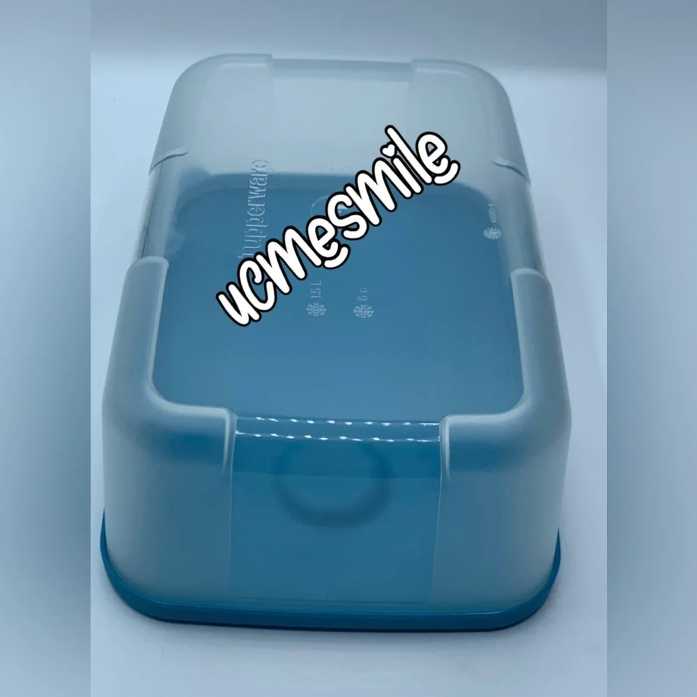 Tupperware FreezeSmart Rectangular Freezer Storage Container Set - Picture 3 of 7